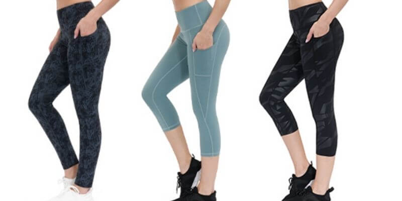 ALONGFIT Leggings for Women with Ball Pocket