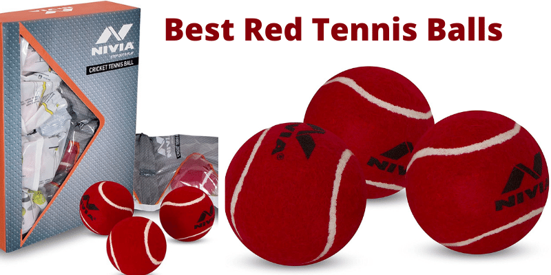 red tennis balls