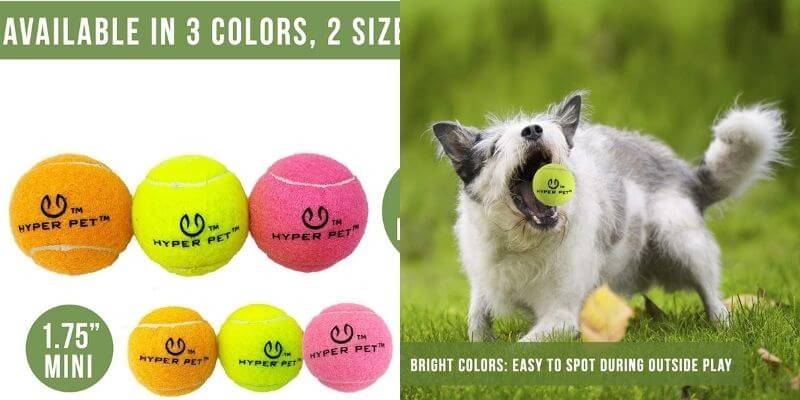 Hyper Pet tennis balls for pet