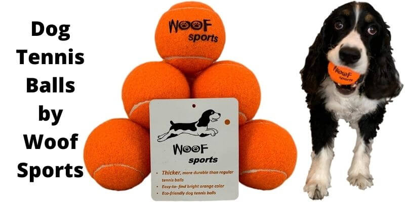 Dog Tennis Balls by Woof Sports