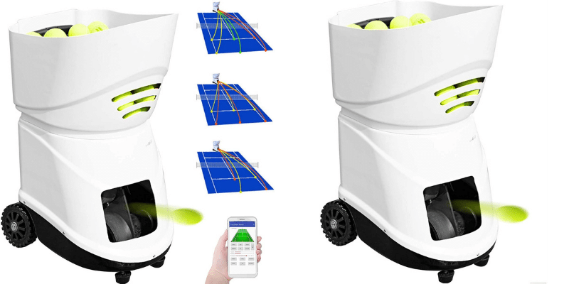 YLOVOW Tennis Ball Machine Trainer