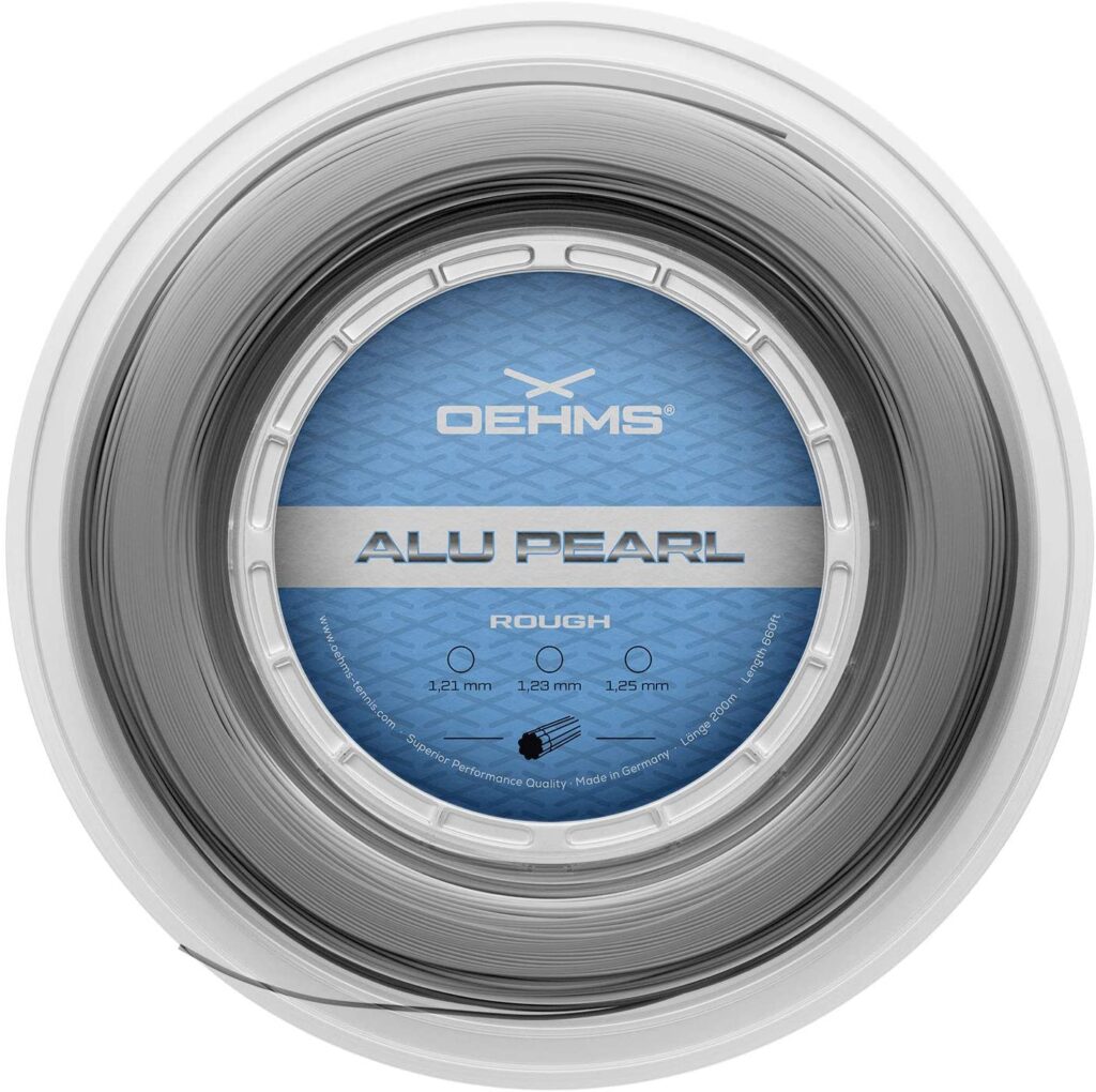 OEHMS Alu Pearl Rough Tennis String