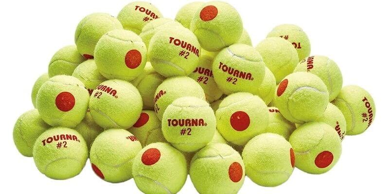 Tourna Orange Dot Low Compression Tennis Ball