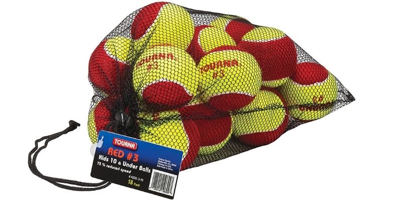 Tourna Low Compression Stage-3 Tennis Balls