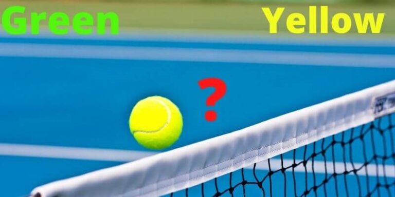 What color is a tennis ball?