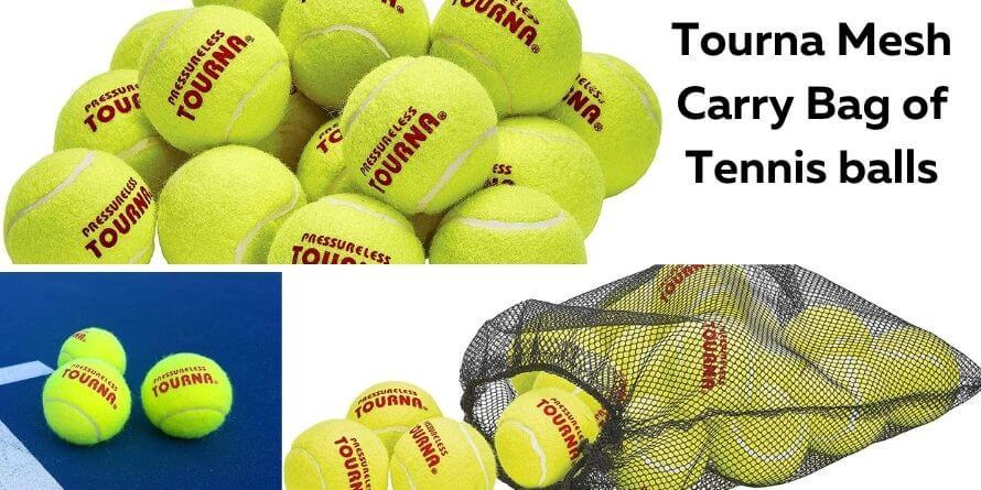 Tourna Mesh Carry Bag of 18 Tennis Ball