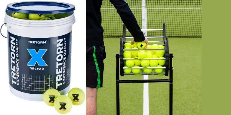 Tretorn Micro-X (Yellow) Pressureless Tennis Balls