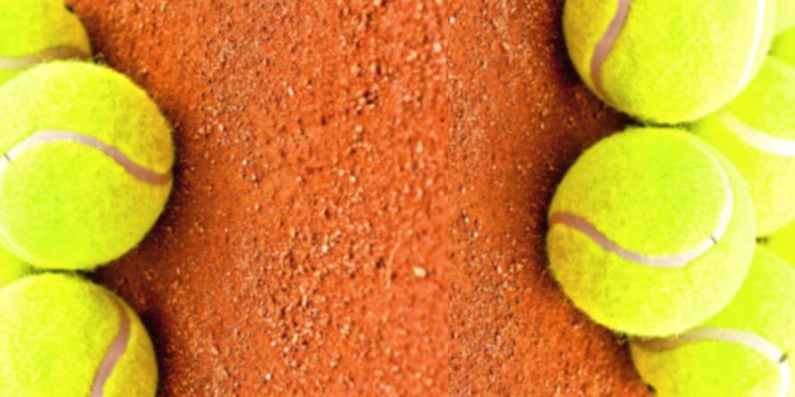 Clay court tennis balls